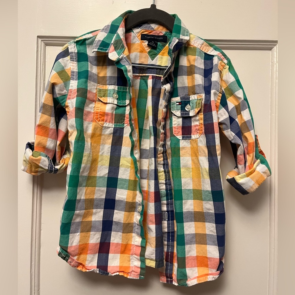 Tommy Hilfiger Toddler Size 4 Button Down